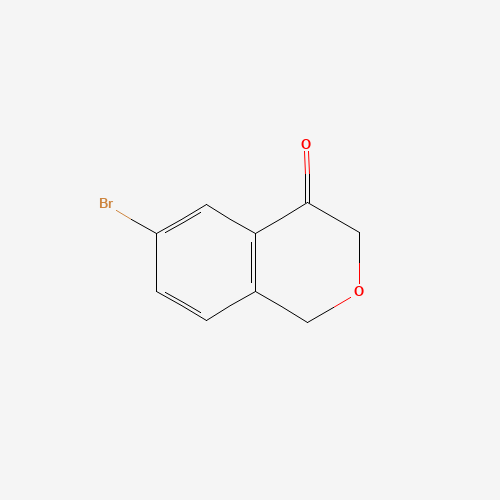 6-Bromo-4-isochromanone (CAS: 676134-68-2) - Chemical Structure and Molecular Formula 