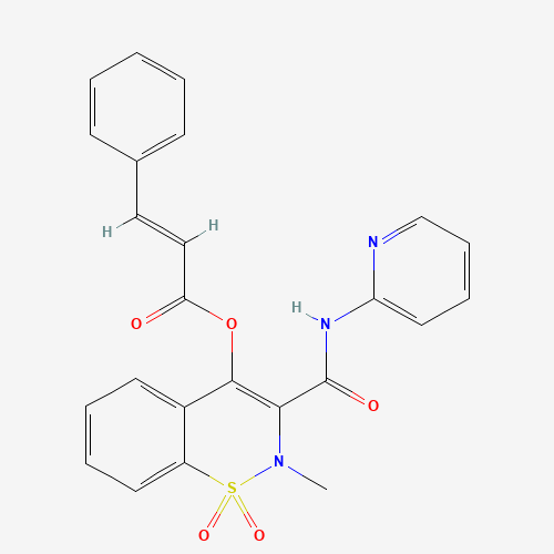 CINNOXICAM (CAS: 87234-24-0) - Chemical Structure and Molecular Formula 