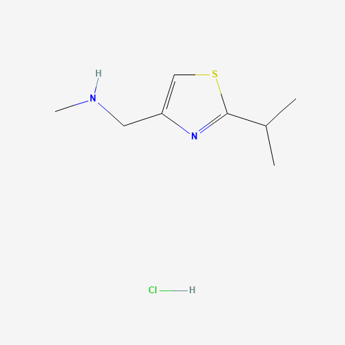 2-Isopropyl-4-[(N-methylamino)methyl]thiazole hydrochloride (CAS: 908591-25-3) - Related Chemical Product