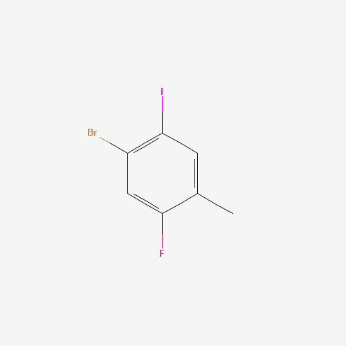 4-BROMO-2-FLUORO-5-IODOTOLUENE (CAS: 202865-74-5) - Related Chemical Product