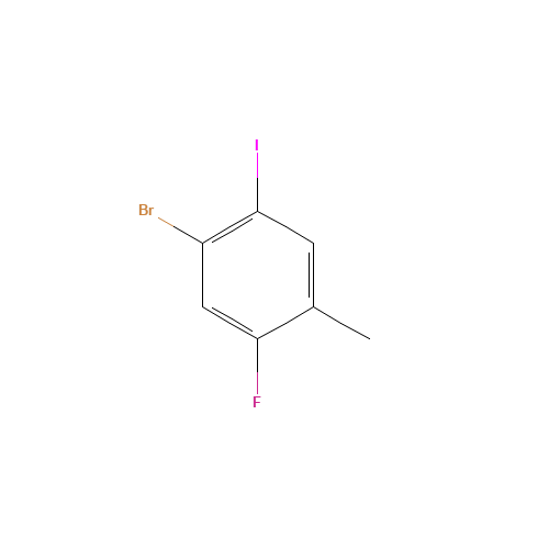 4-BROMO-2-FLUORO-5-IODOTOLUENE (CAS: 202865-74-5) - Related Chemical Product