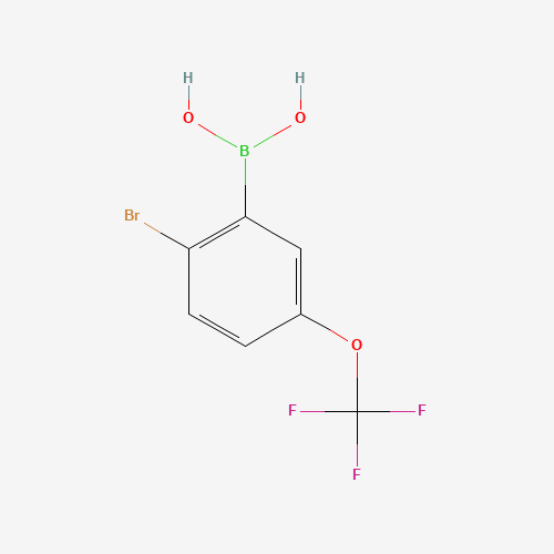 2-Bromo-5-(trifluoromethoxy)phenylboronic acid (CAS: 957034-55-8) - Related Chemical Product