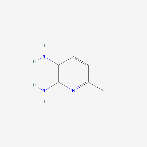 5,6-DIAMINO-2-PICOLINE, chemical structure 5,6-DIAMINO-2-PICOLINE, (CAS: 33259-72-2) - Chemical Structure and Molecular Formula