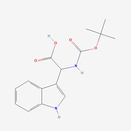 N-BOC-2-(INDOLE-3-YL)-DL-GLYCINE (CAS: 58237-94-8) - Related Chemical Product
