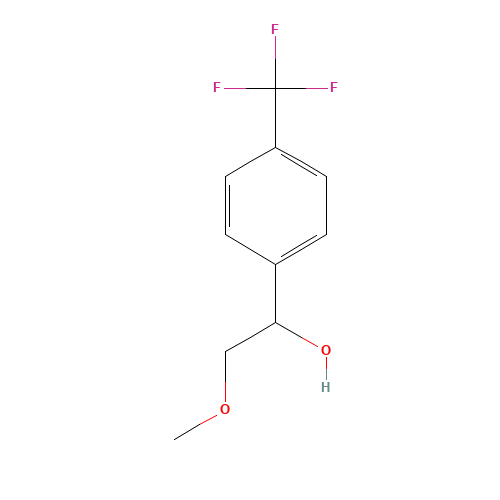 2-methoxy-1-(4-(trifluoromethyl)phenyl)ethanol (CAS: 306298-23-7) - Related Chemical Product
