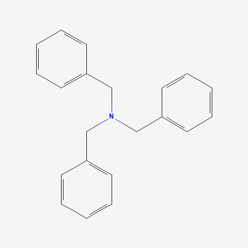 Tribenzylamine (CAS: 620-40-6) - Chemical Structure and Molecular Formula 