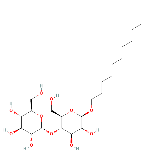 UNDECYL MALTOSIDE-SOL-GRADE (CAS: 253678-67-0) - Chemical Structure and Molecular Formula 