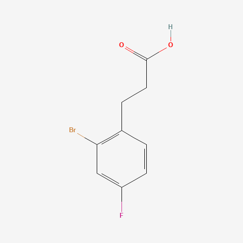 3-(2-BROMO-4-FLUORO-PHENYL)-PROPIONIC ACID (CAS: 174603-55-5) - Related Chemical Product
