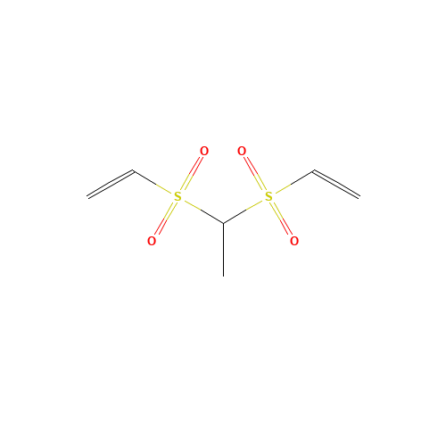 Bis(vinylsulfonyl)ethane (CAS: 39690-70-5) - Chemical Structure and Molecular Formula 