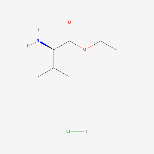 H-D-VAL-OET HCL (CAS: 73913-64-1) - Chemical Structure and Molecular Formula 