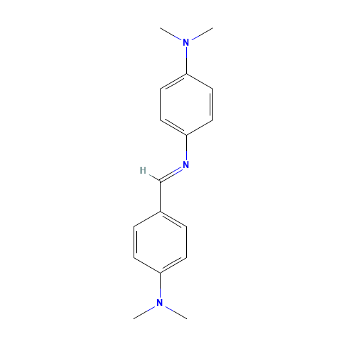 4-[(E)-(4-dimethylaminophenyl)iminomethyl]-N,N-dimethylaniline (CAS: 10050-89-2) - Related Chemical Product