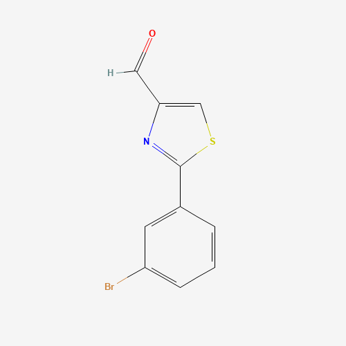 2-(3-BROMO-PHENYL)-THIAZOLE-4-CARBALDEHYDE (CAS: 750624-69-2) - Related Chemical Product