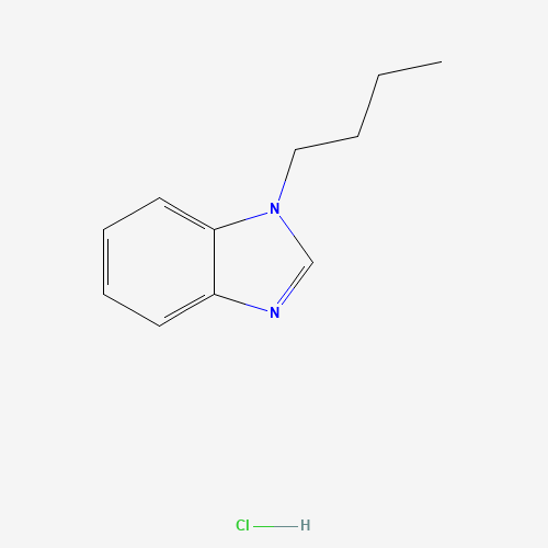 1-butylbenzoimidazole (CAS: 5465-30-5) - Chemical Structure and Molecular Formula 