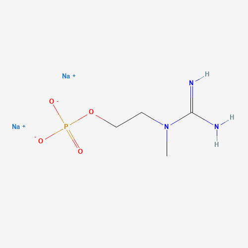 CREATINOLO-PHOSPHATE,SODIUMSALT (CAS: 6903-80-6) - Chemical Structure and Molecular Formula 