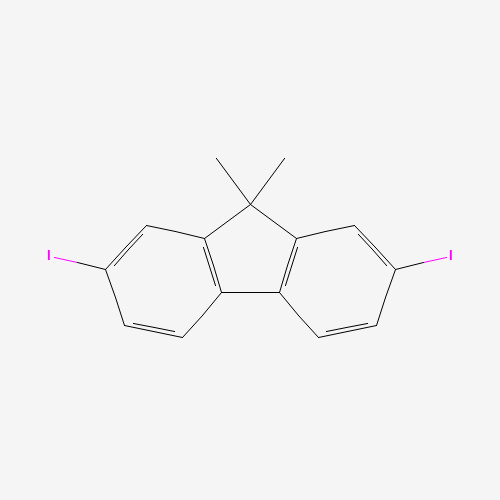 9,9-Dimethyl-9H-2,7-diiodofluorene (CAS: 144981-86-2) - Related Chemical Product
