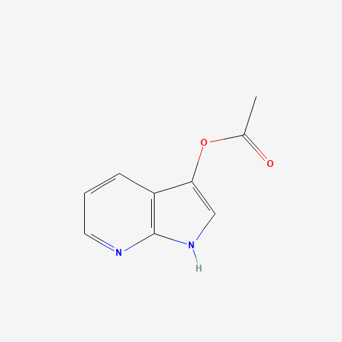 1H-pyrrolo[2,3-b]pyridin-3-yl acetate (CAS: 1181864-34-5) - Related Chemical Product