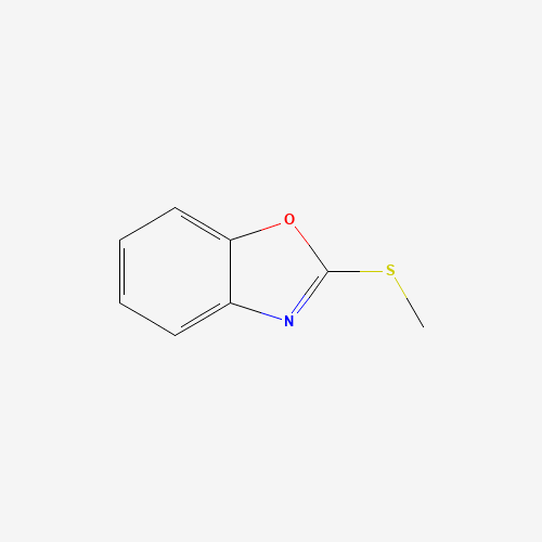 2-Methylthio Benzoxazole (CAS: 13673-62-6) - Chemical Structure and Molecular Formula 