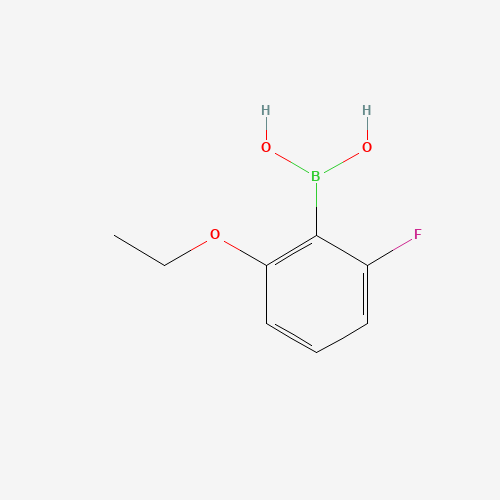 2-Ethoxy-6-fluorophenylboronic acid chemical structure 2-Ethoxy-6-fluorophenylboronic acid (CAS: 957062-68-9) - Chemical Structure and Molecular Formula