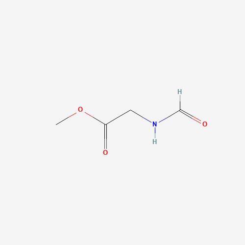 N-FORMYLGLYCINE METHYL ESTER (CAS: 3154-54-9) - Chemical Structure and Molecular Formula 