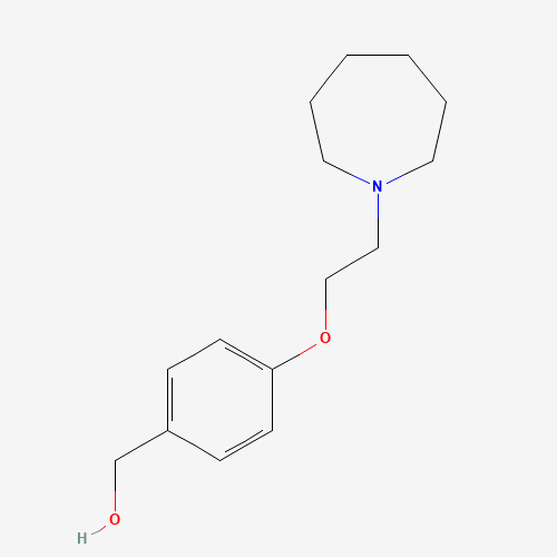 (4-(2-(azepan-1-yl)ethoxy)phenyl)methanol (CAS: 223251-16-9) - Related Chemical Product