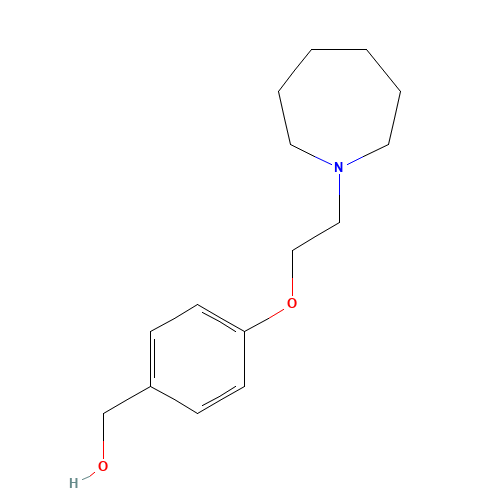 (4-(2-(azepan-1-yl)ethoxy)phenyl)methanol (CAS: 223251-16-9) - Related Chemical Product