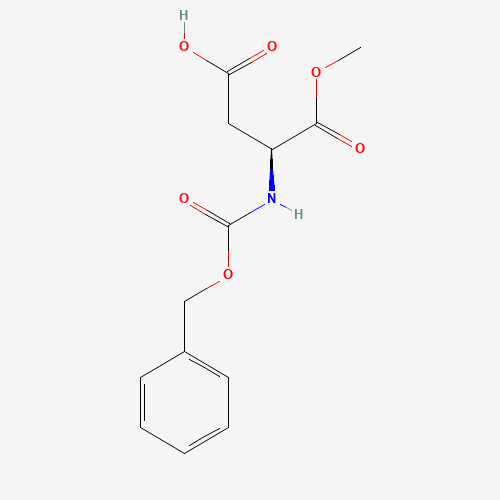 Z-ASP-OME (CAS: 4668-42-2) - Chemical Structure and Molecular Formula 