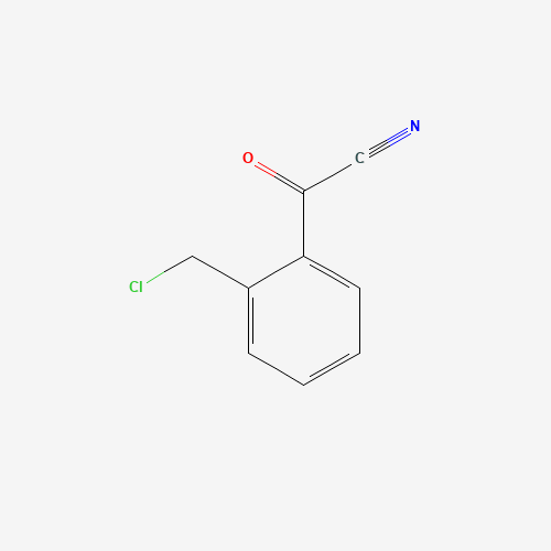 methyl(2E)-[2-(chloromethyl)phenyl](methoxyimino)acetate (CAS: 155380-13-5) - Chemical Structure and Molecular Formula 