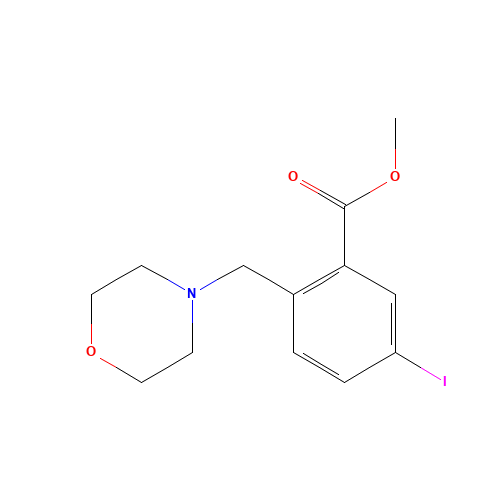 methyl 5-iodo-2-(morpholinomethyl)benzoate (CAS: 1131587-42-2) - Related Chemical Product
