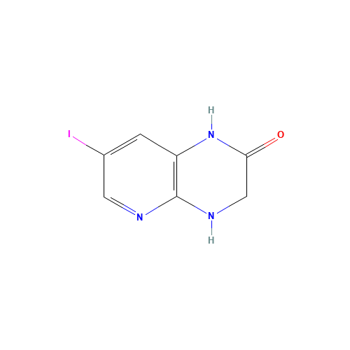 7-iodo-3,4-dihydropyrido[2,3-b]pyrazin-2(1H)-one (CAS: 957193-64-5) - Related Chemical Product