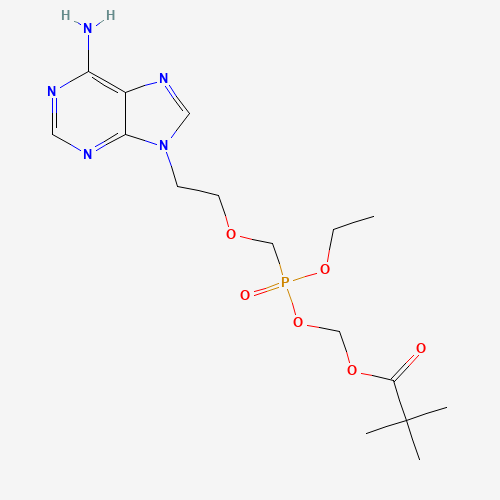 9-[2-(Phosphonomethoxy)ethyl]adenine,Monoethyl Mono(pivaloyloxy)methyl Ester (CAS: 142341-04-6) - Related Chemical Product