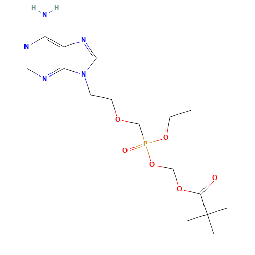 9-[2-(Phosphonomethoxy)ethyl]adenine,Monoethyl Mono(pivaloyloxy)methyl Ester (CAS: 142341-04-6) - Related Chemical Product