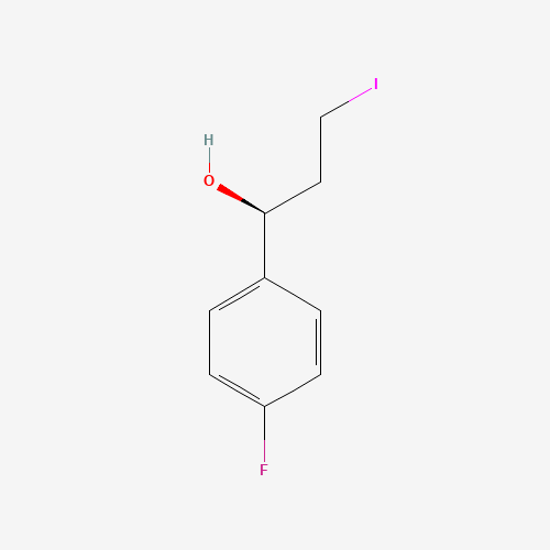 (S)-1-(4-fluorophenyl)-3-iodopropan-1-ol (CAS: 926657-23-0) - Related Chemical Product