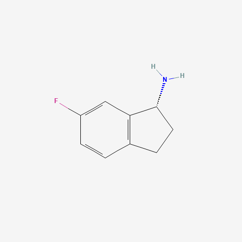 1H-Inden-1-amine,6-fluoro-2,3-dihydro-,(1R)-(9CI) (CAS: 790208-54-7) - Related Chemical Product