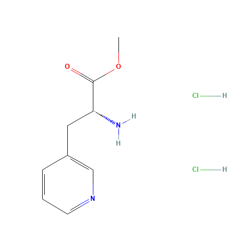 (R)-2-AMINO-3-PYRIDIN-3-YL-PROPIONIC ACID METHYL ESTER 2 HCL (CAS: 197088-84-9) - Related Chemical Product