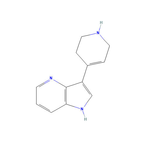 3-(1,2,3,6-Tetrahydropyridin-4-yl)-1H-pyrrolo[3,2-b]pyridine (CAS: 131084-32-7) - Related Chemical Product