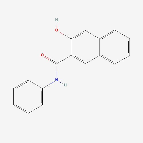 Naphthol AS (CAS: 92-77-3) - Chemical Structure and Molecular Formula 