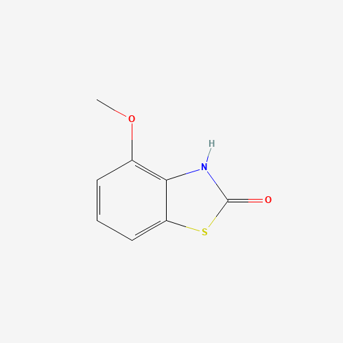 4-Methoxy-2(3H)-benzothiazolone (CAS: 80567-66-4) - Chemical Structure and Molecular Formula 