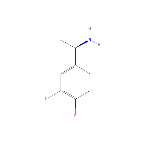 Benzenemethanamine,3,4-difluoro-alpha-methyl-,(alphaR)-(9CI) (CAS: 321318-15-4) - Related Chemical Product