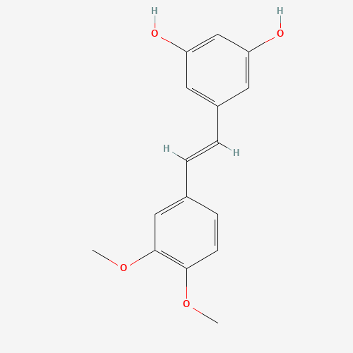 5-[(1E)-2-(3,4-Dimethoxyphenyl)ethenyl]-1,3-benzenediol (CAS: 629643-27-2) - Related Chemical Product