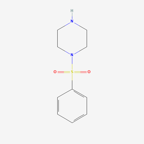 1-BENZENESULFONYL-PIPERAZINE (CAS: 14172-55-5) - Chemical Structure and Molecular Formula 
