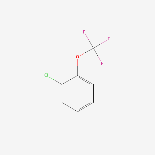 2-(Trifluoromethoxy)chlorobenzene (CAS: 450-96-4) - Chemical Structure and Molecular Formula 