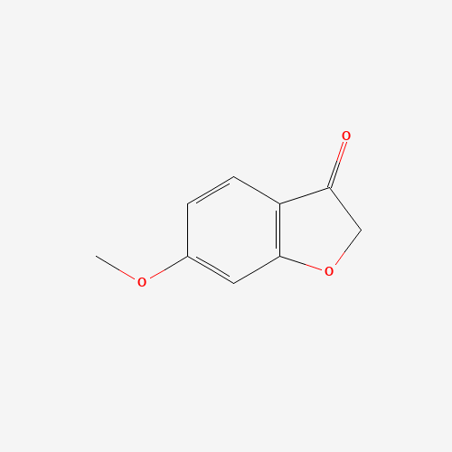6-Methoxy-3(2H)-benzofuranone (CAS: 15832-09-4) - Chemical Structure and Molecular Formula 