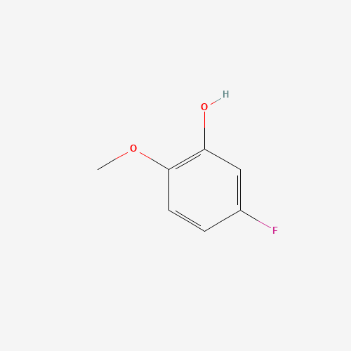 5-Fluoro-2-methoxyphenol (CAS: 72955-97-6) - Chemical Structure and Molecular Formula 