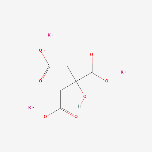 Potassium citrate (CAS: 866-84-2) - Chemical Structure and Molecular Formula 