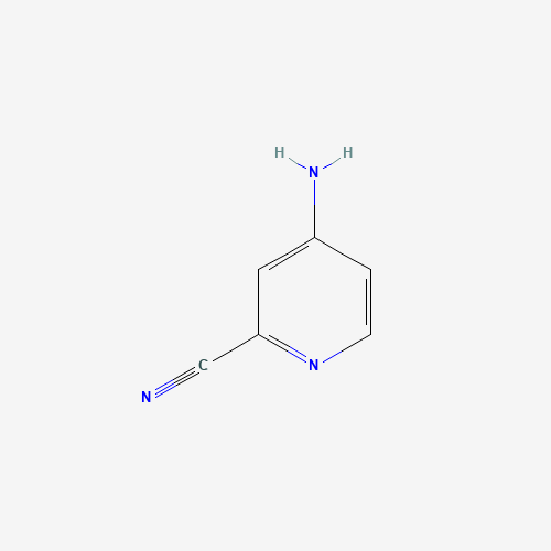 4-AMINOPYRIDINE-2-CARBONITRILE (CAS: 98139-15-2) - Chemical Structure and Molecular Formula 