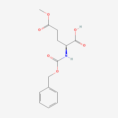 Z-GLU(OME)-OH (CAS: 4652-65-7) - Chemical Structure and Molecular Formula 