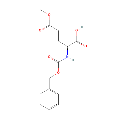 Z-GLU(OME)-OH (CAS: 4652-65-7) - Chemical Structure and Molecular Formula 