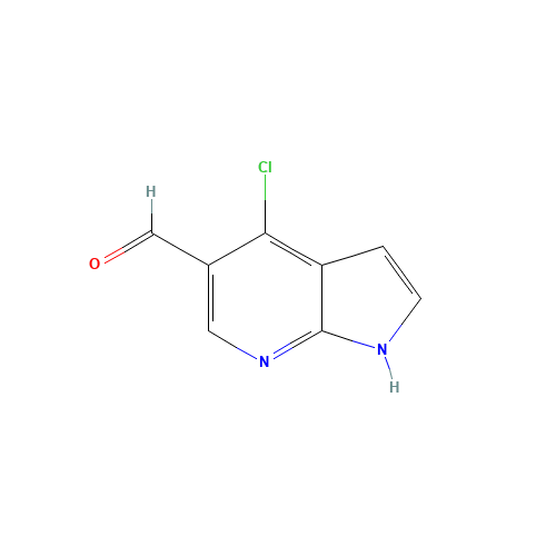 4-CHLORO-1H-PYRROLO[2,3-B]PYRIDINE-5-CARBALDEHYDE (CAS: 958230-19-8) - Related Chemical Product