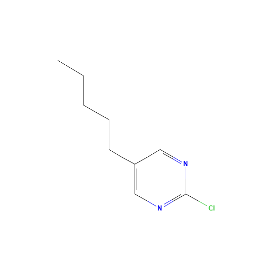2-CHLORO-5-N-PENTYLPYRIMIDINE (CAS: 154466-62-3) - Related Chemical Product