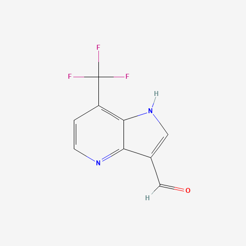 7-(trifluoromethyl)-1H-pyrrolo[3,2-b]pyridine-3-carbaldehyde (CAS: 1190316-44-9) - Related Chemical Product